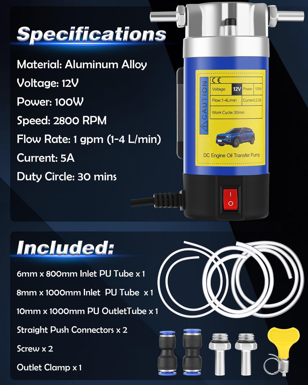 FAITIO conexión 12V instalada en vehículo, alimentación segura y portátil