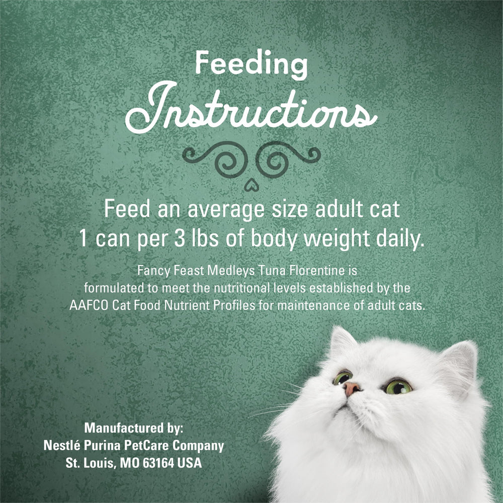 Fancy Feast etiqueta nutricional y lista de ingredientes enfocada en seguridad