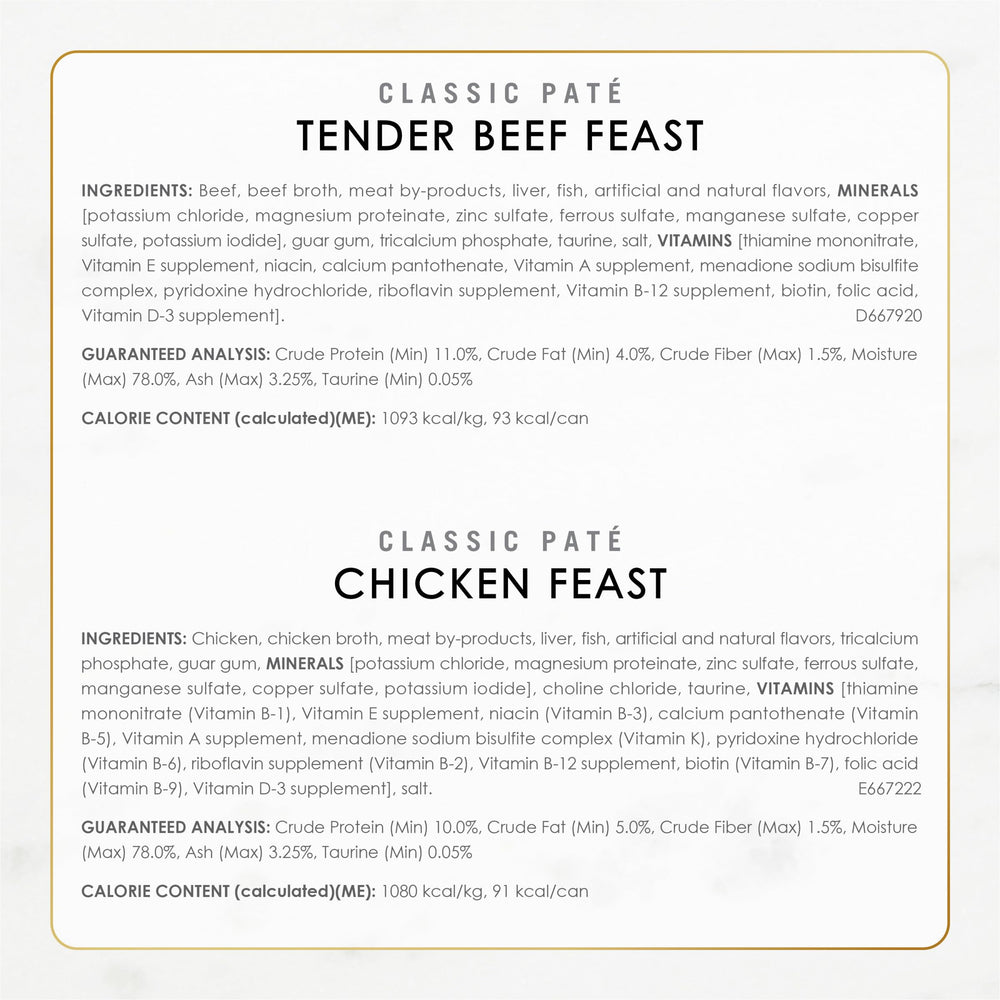 Fancy Feast can beside a ruler showing compact 3 oz portion size
