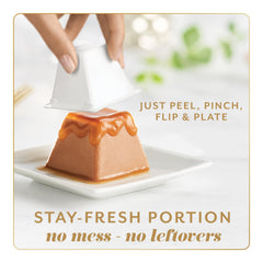 Fancy Feast porciones dobles abiertas listas para servir sin desperdicio
