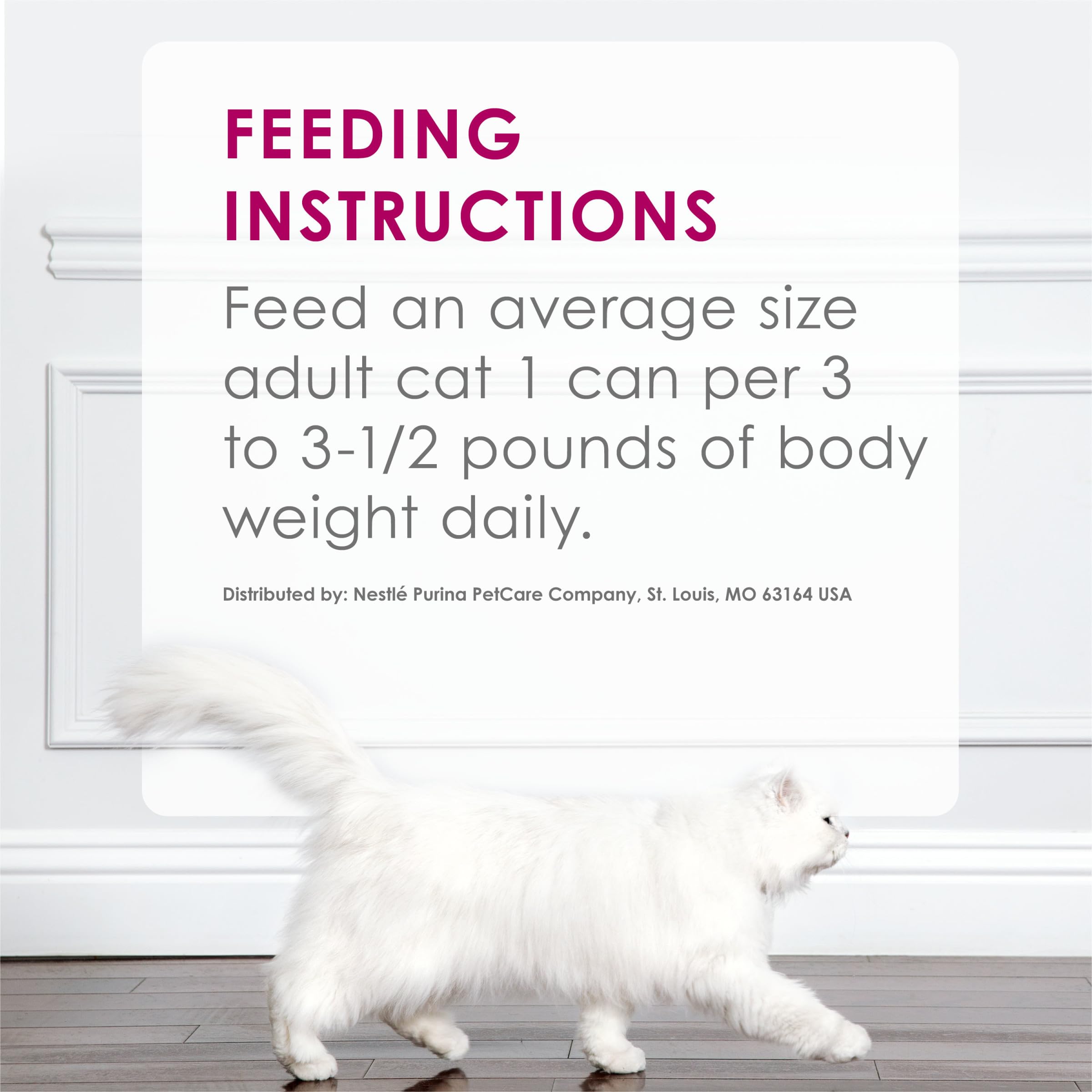 Fancy Feast comparación de tamaño 85 g, porción individual práctica