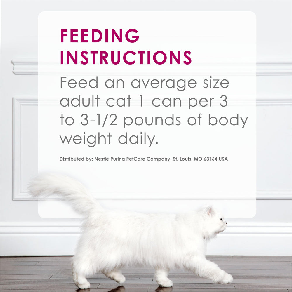 Fancy Feast comparación de tamaño 85 g, porción individual práctica