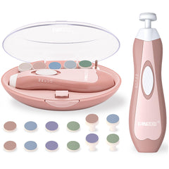 Fansidi vista frontal del dispositivo rosa mostrando diseño compacto y agarre antideslizante