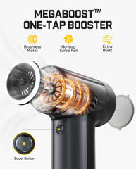 Fanttik B10 Pro iluminación LED anular iluminando interior de PC