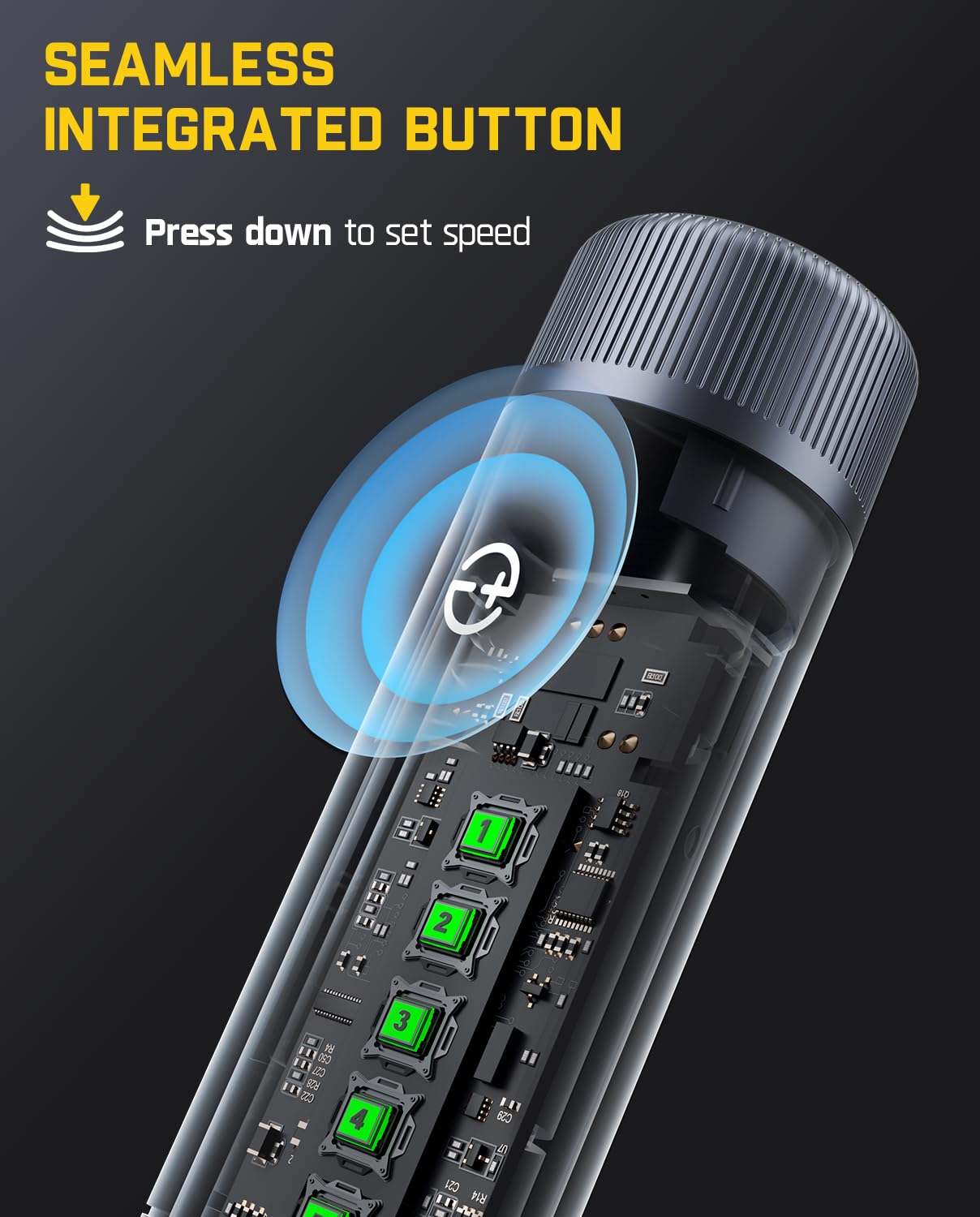 Fanttik F2 PRO accesorios dispuestos para múltiples aplicaciones