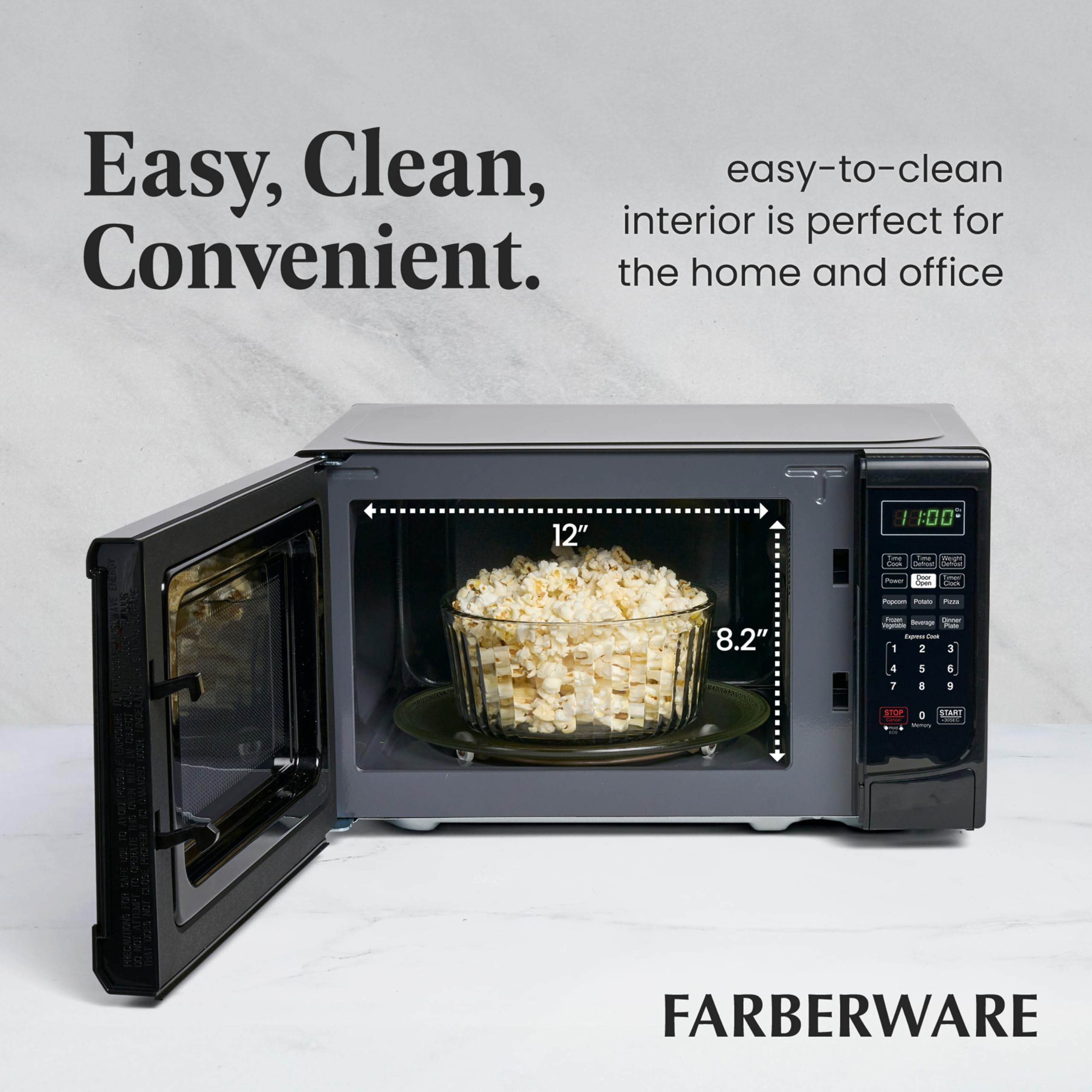Farberware asa de puerta ergonómica para apertura segura y cómoda