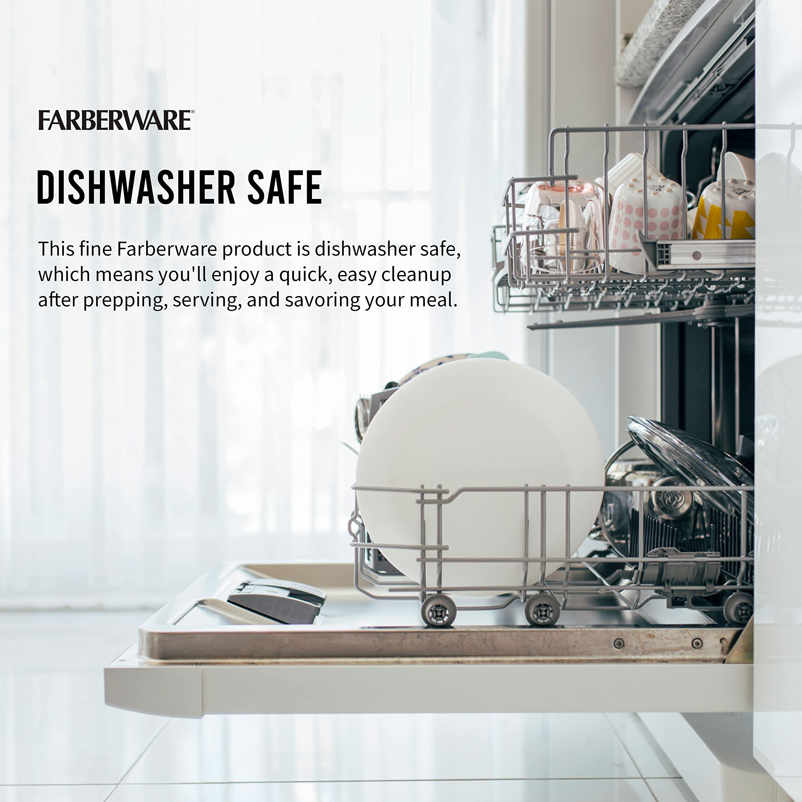 Farberware en cocina real, combina higiene y funcionalidad diaria