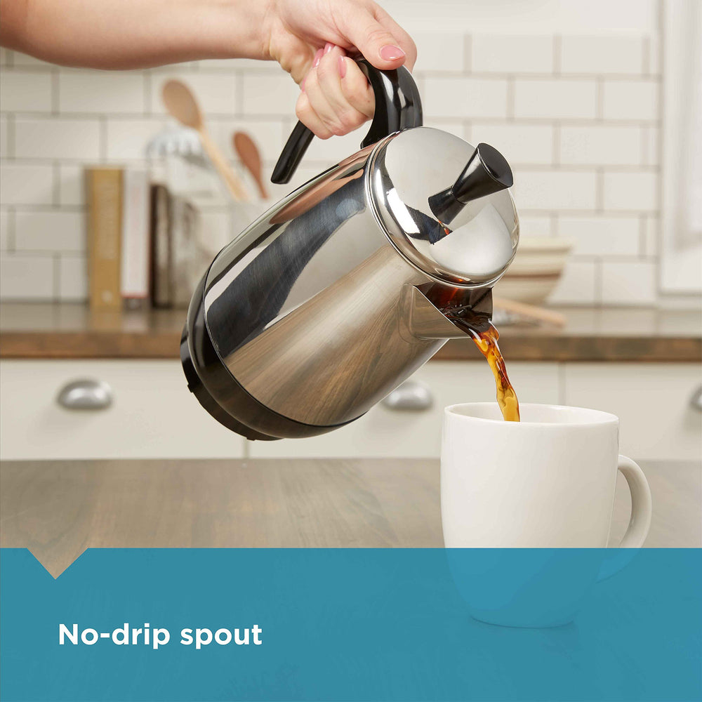 Farberware tapa y manilla ergonómica para vertido cómodo y seguro
