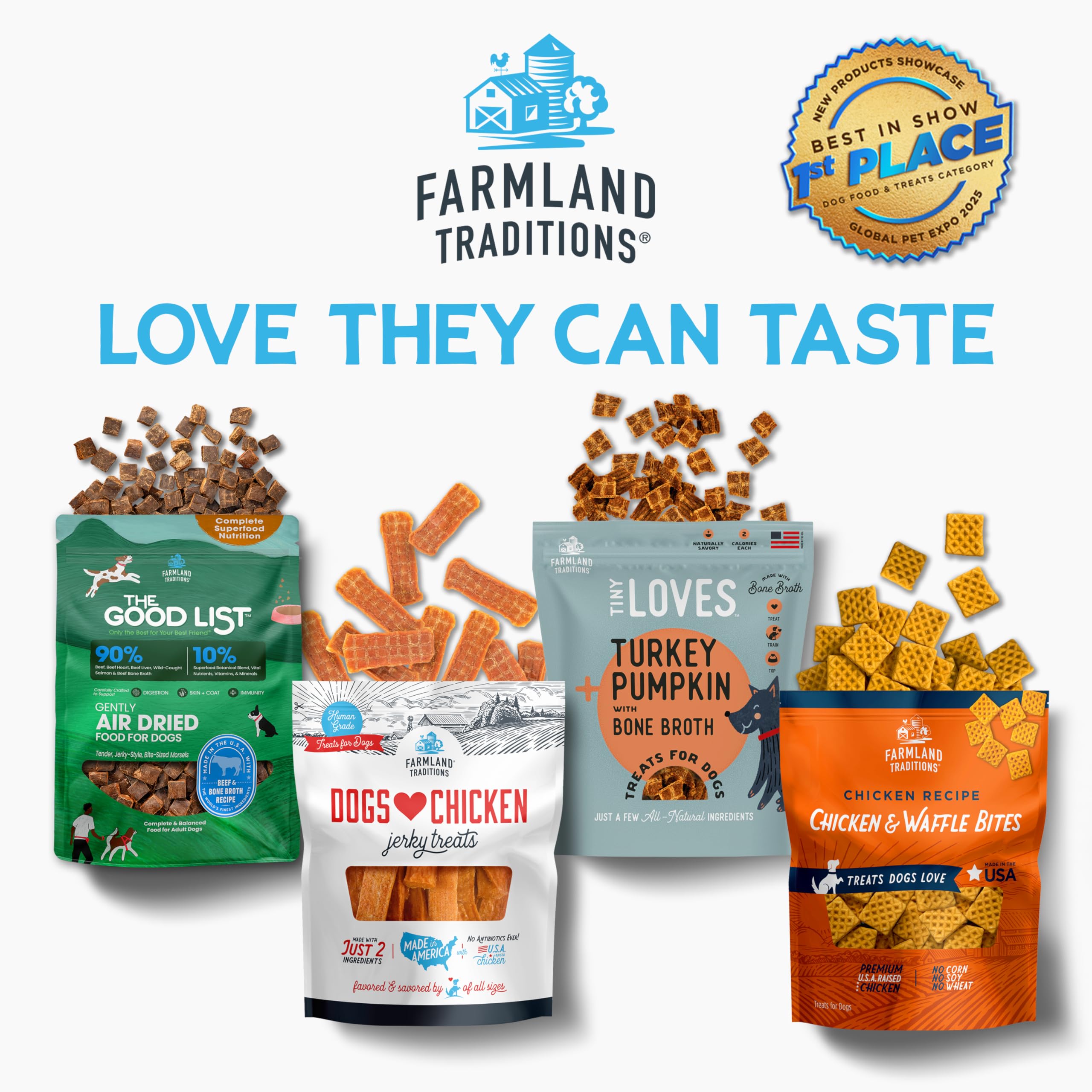 Farmland Traditions cocina en Southern California donde se fabrica el producto