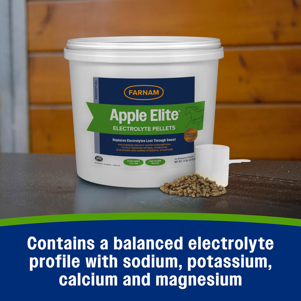 Farnam pellets mezclados en pienso para aceptación y hidratación mejorada