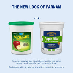 Farnam Apple Elite polvo vista macro que resalta textura fina y mezcla fácil