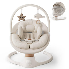 FasonBaby frente del columpio mostrando diseño elegante y funcionalidad