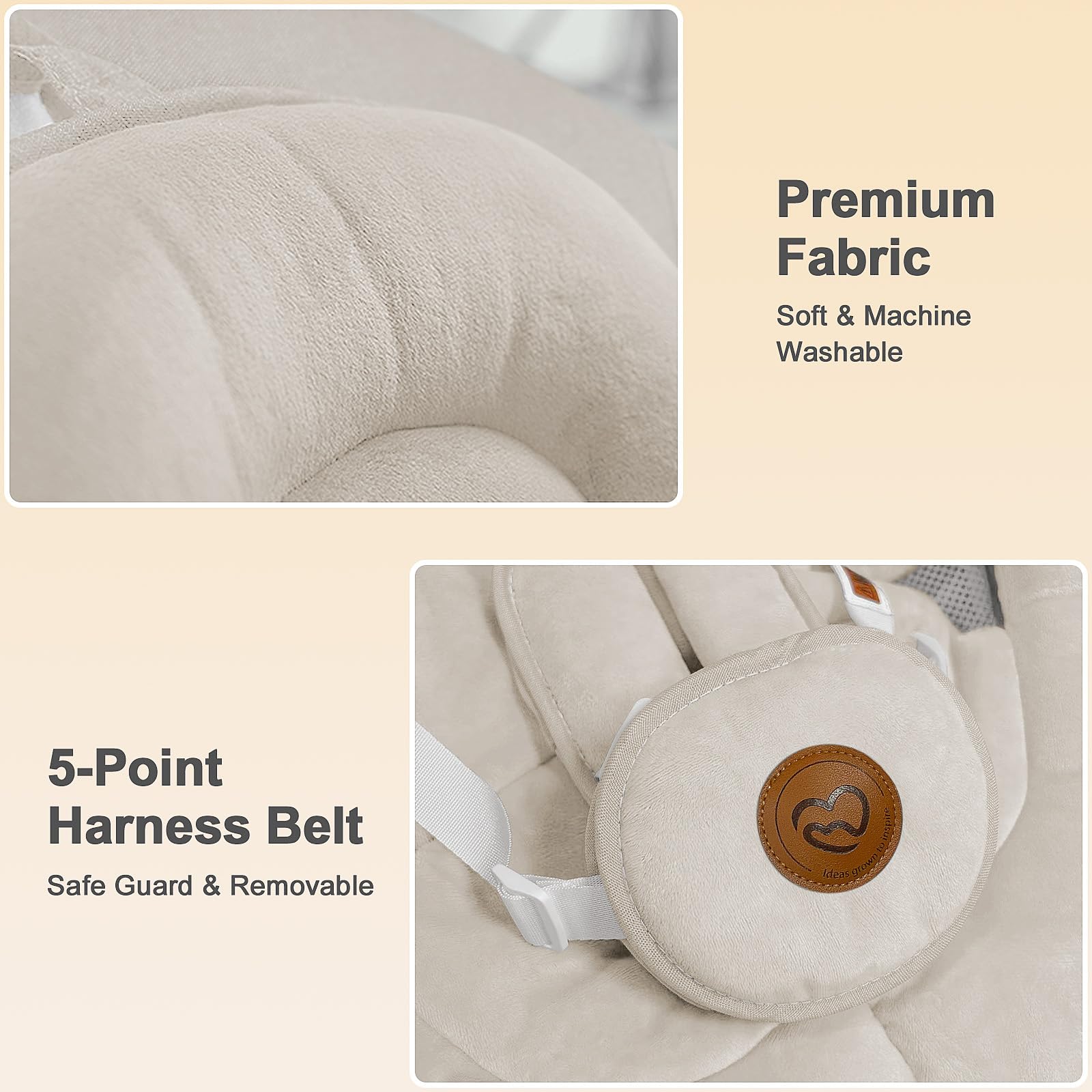 FasonBaby peluches colgantes que entretienen y estimulan al bebé