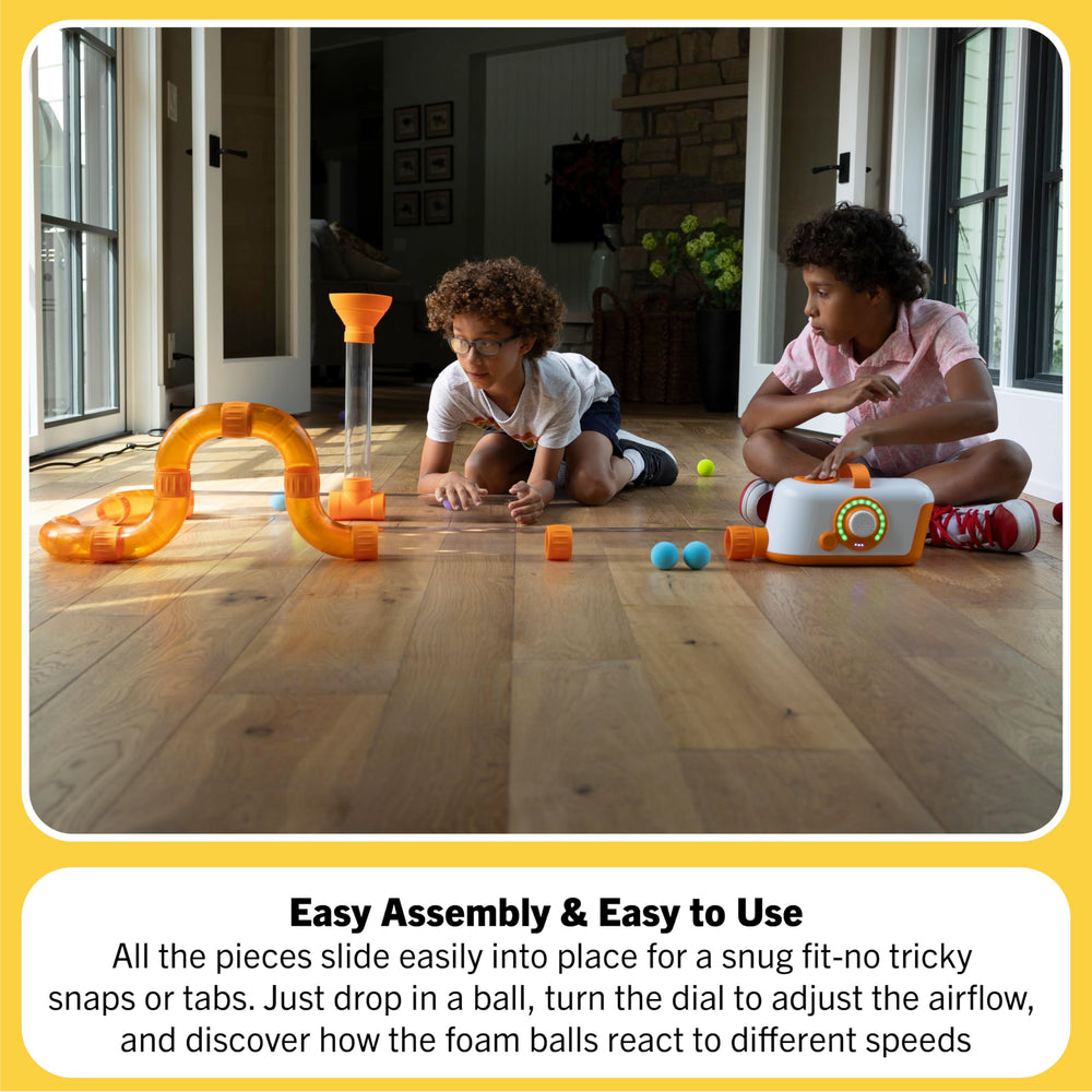 Fat Brain Toys tubos y conectores modulares dispuestos para montar