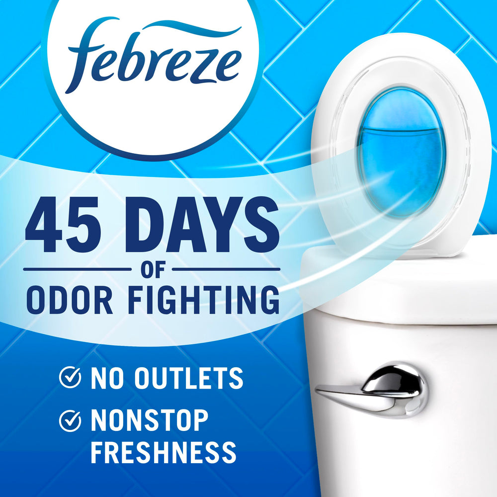 Febreze detalle del material y textura que facilita dispersión constante