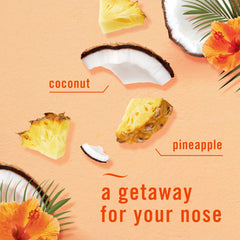 Febreze recargas Hawaiian Aloha mostrando aroma tropical incluido