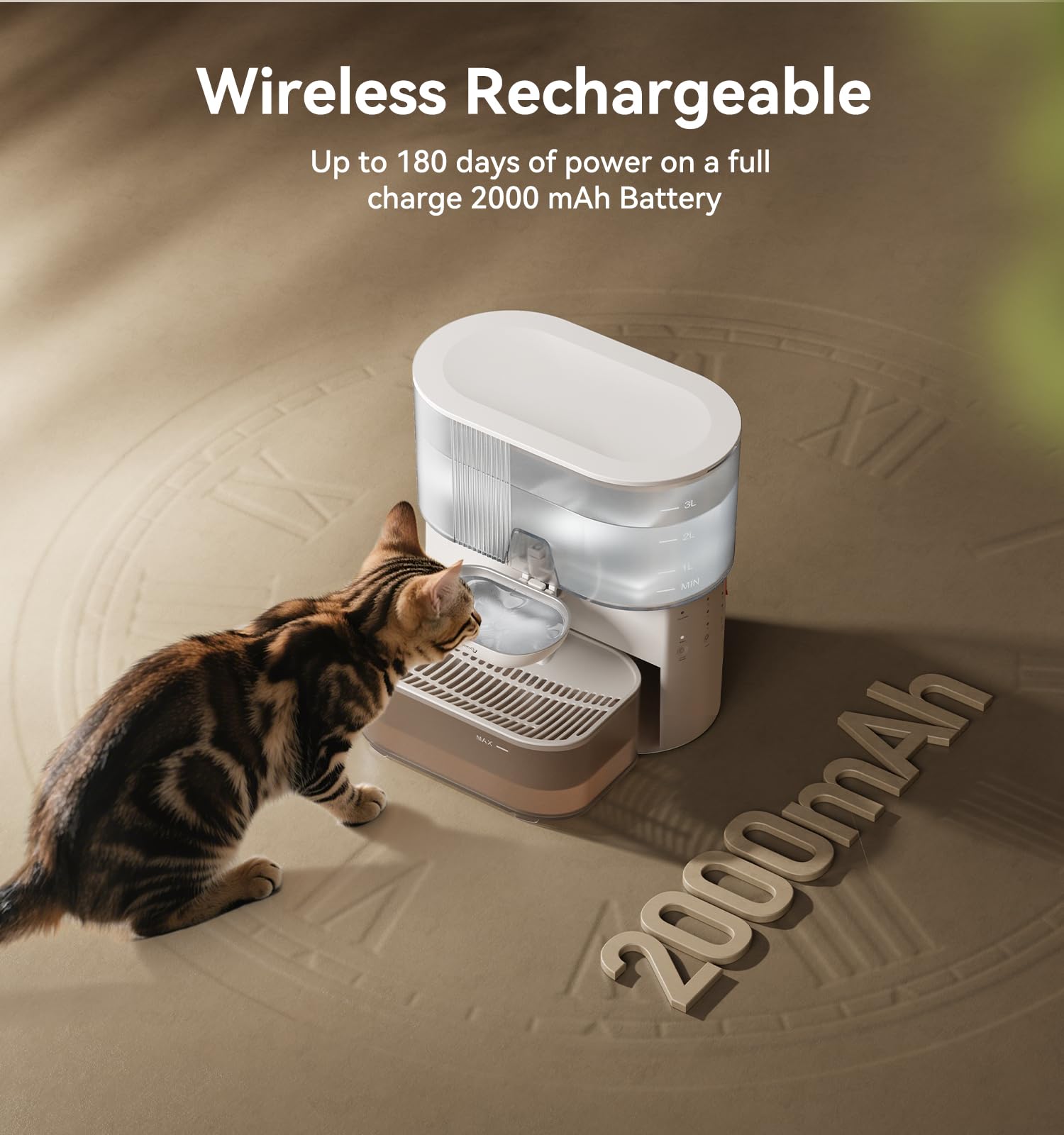 FEELNEEDY puerto USB-C para recarga rápida y larga autonomía de batería