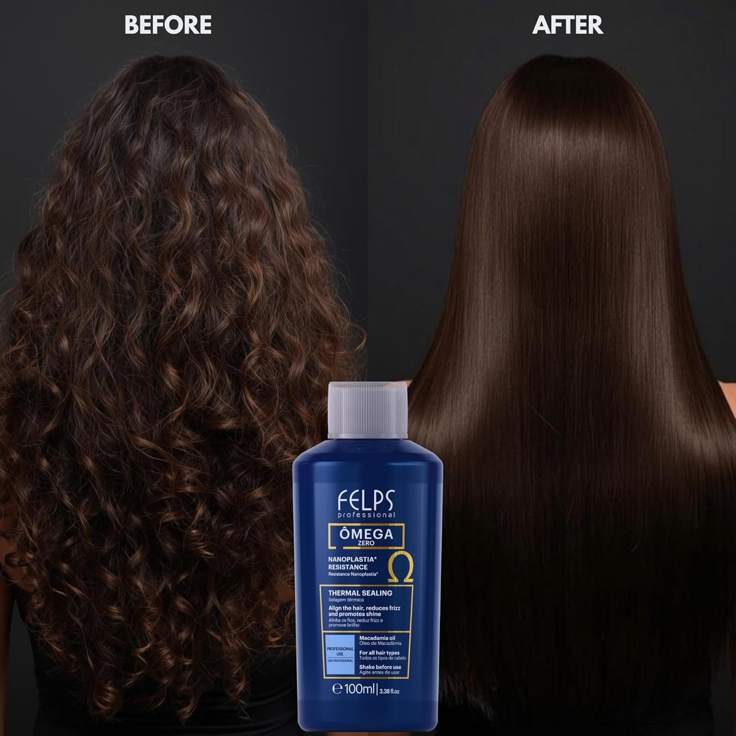 Felps Professional textura cremosa del tratamiento con brillo y fácil aplicación