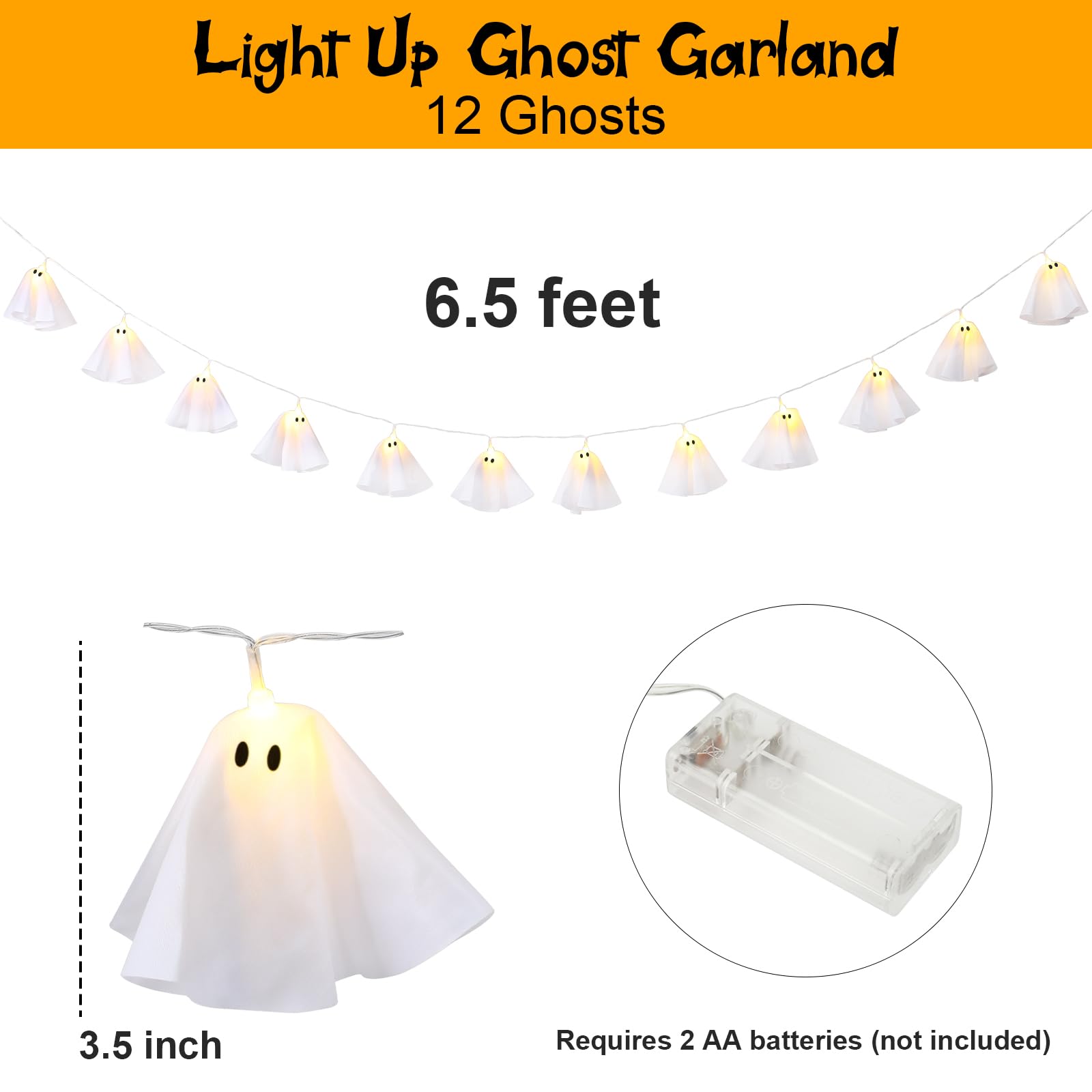 FestalMart luces LED cálidas que crean ambiente acogedor