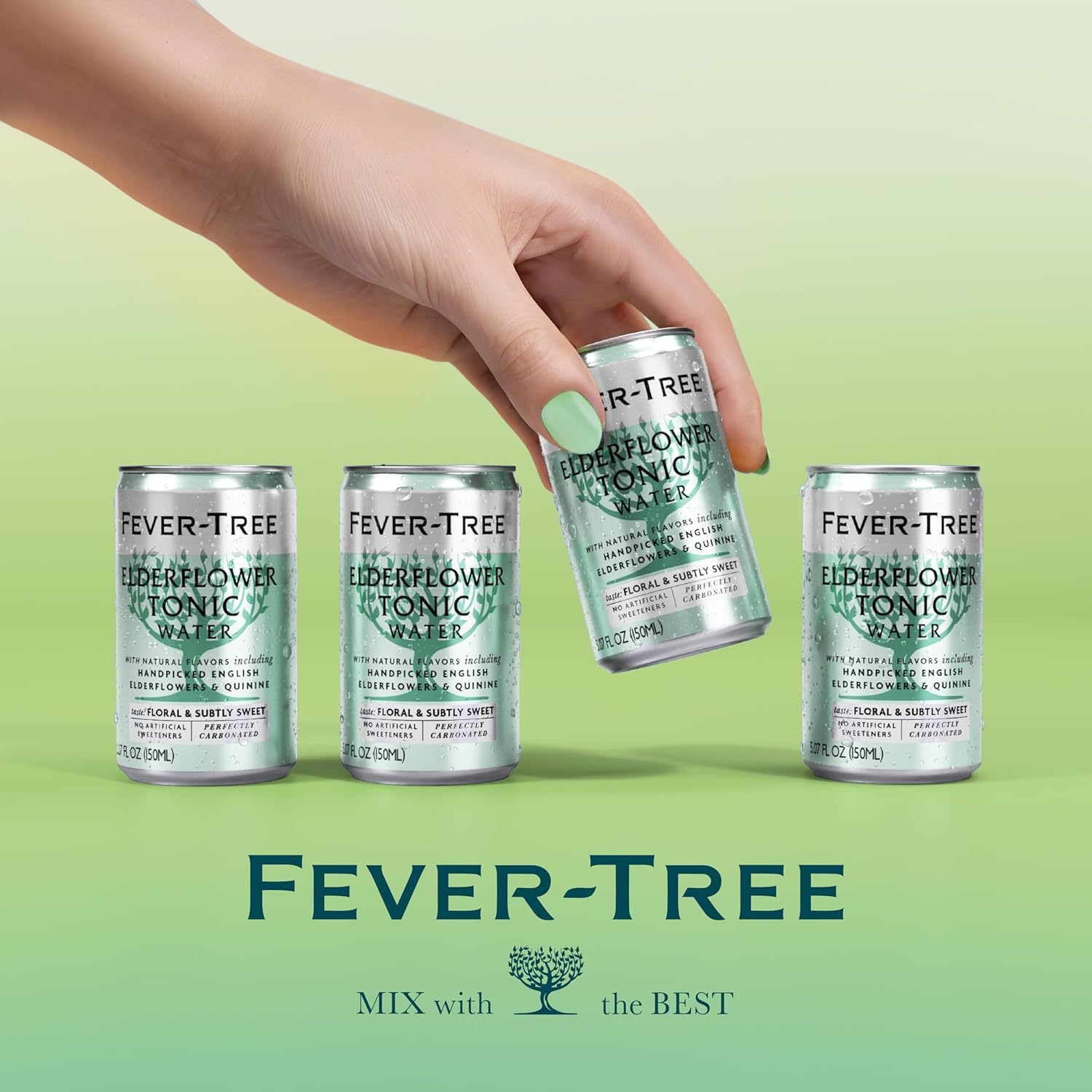 Fever-Tree servido en reunión social aportando elegancia al evento