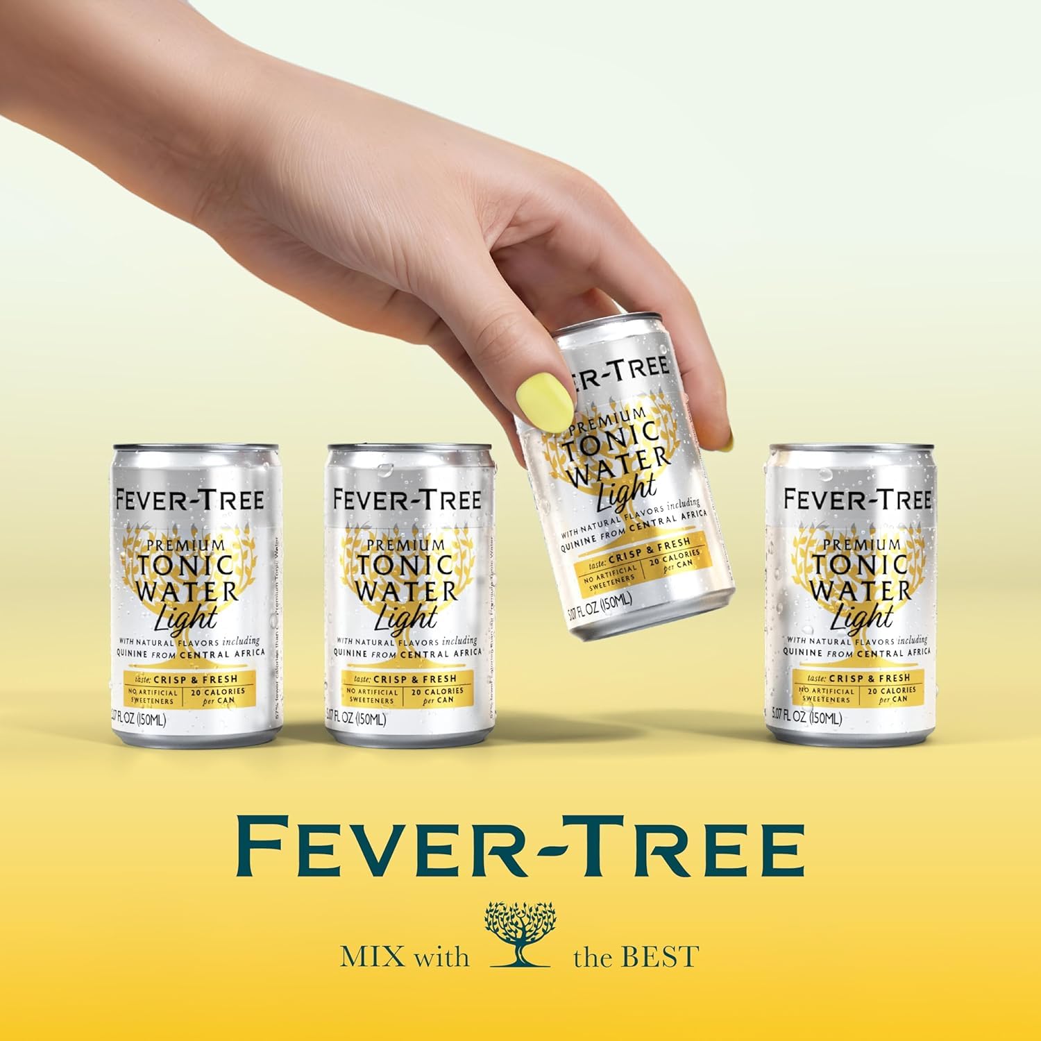 Fever-Tree cóctel con gin usando la tónica para mejor equilibrio