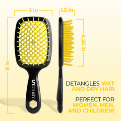 FHI Heat mango ergonómico en mano que facilita peinar sin fatiga