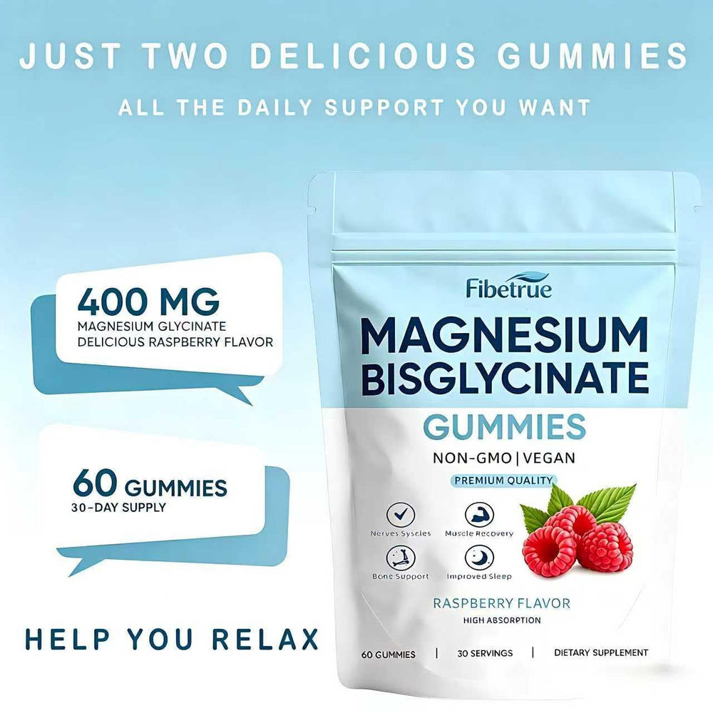 Fibetrue gominolas en plato junto a frambuesas que resaltan sabor natural