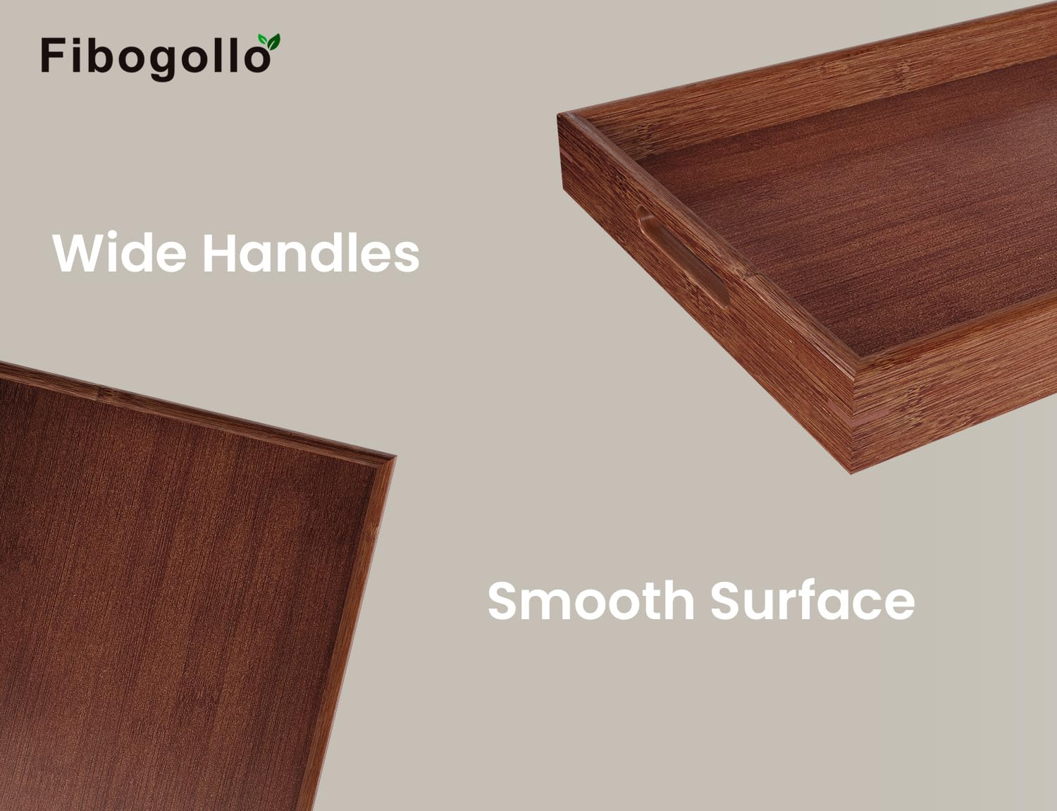 Fibogollo primer plano de textura de bambú resaltando durabilidad