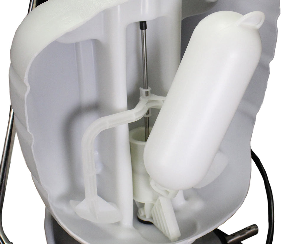 Field King detalle de la bomba interna No Leak mostrando sellos Viton para evitar fugas