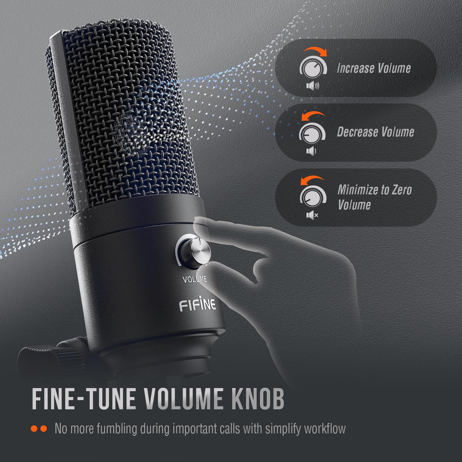 FIFINE K669B soporte trípode metálico que aporta robustez