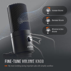 FIFINE K669B soporte trípode metálico que aporta robustez
