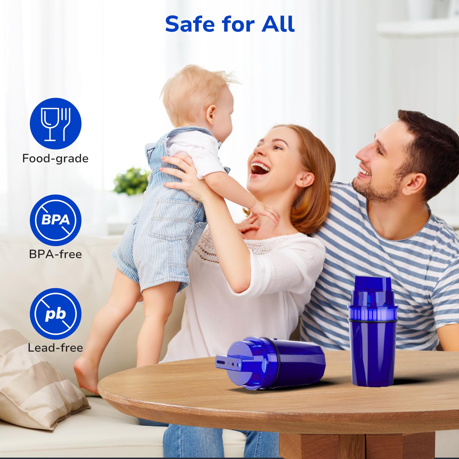 Fil-fresh corte transversal del cartucho mostrando capas de filtración