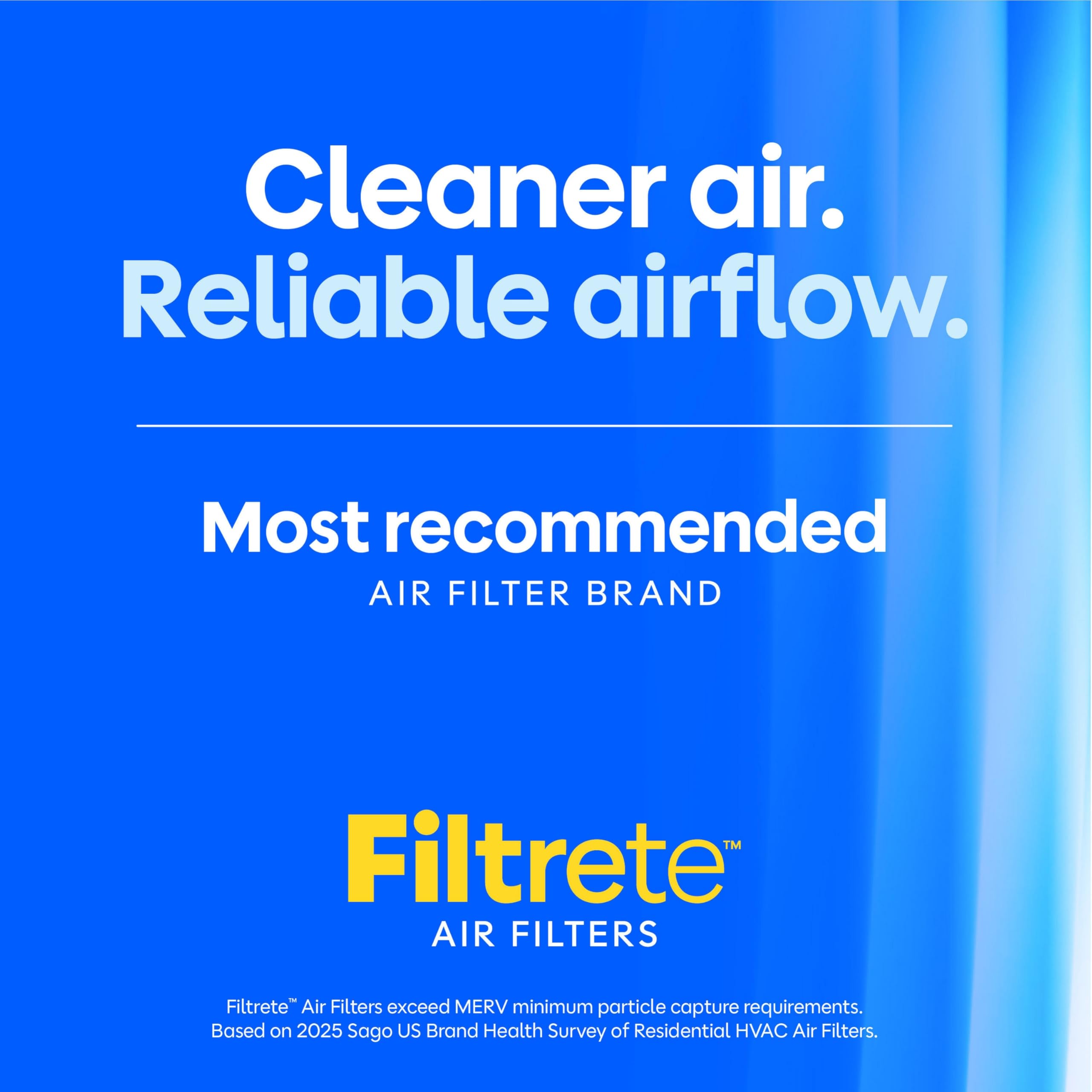 Filtrete comparación de tamaño con regla para ver ajuste real