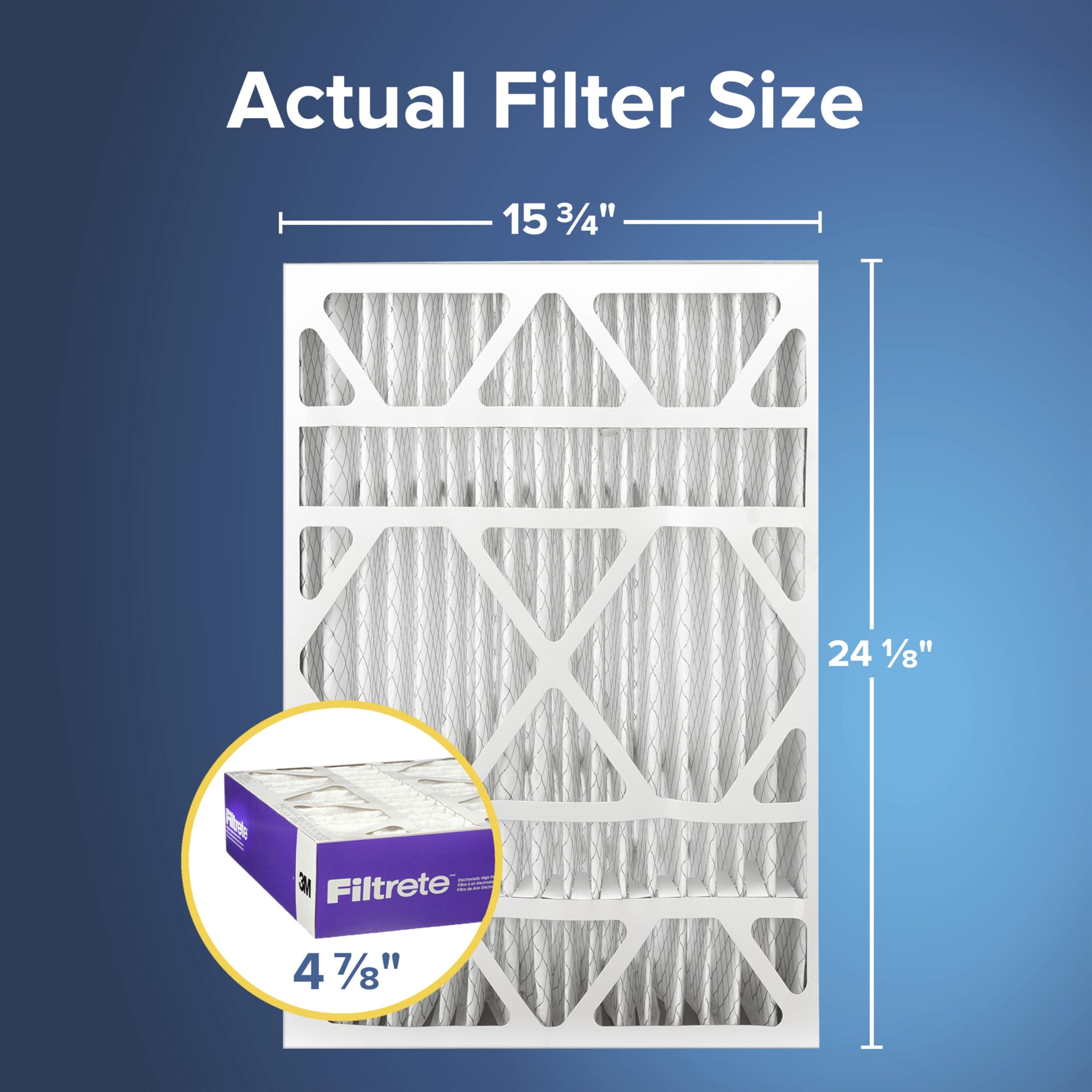 Filtrete primer plano del material electrostático, ilustra retención de micropartículas