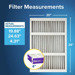 Filtrete detalle del tejido plegado que maximiza área de filtrado