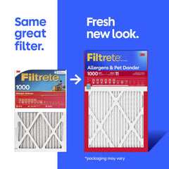 Filtrete detalle de los pliegues del filtro que mejora captura de partículas