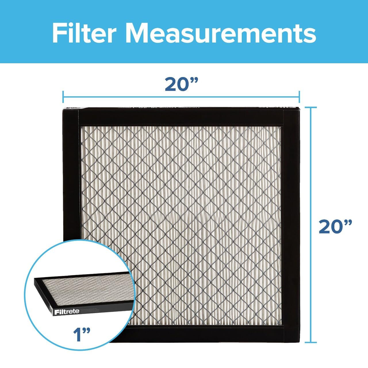 Filtrete detalle de pliegues y textil filtrante que mejora captura de partículas