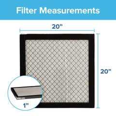 Filtrete detalle de pliegues y textil filtrante que mejora captura de partículas