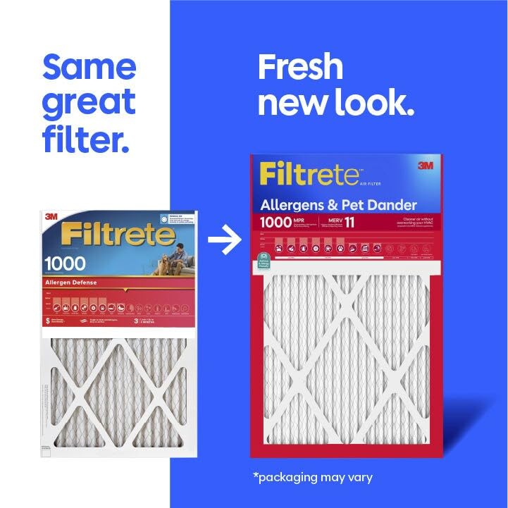 Filtrete detalle de pliegues y textura que mejora captura de partículas