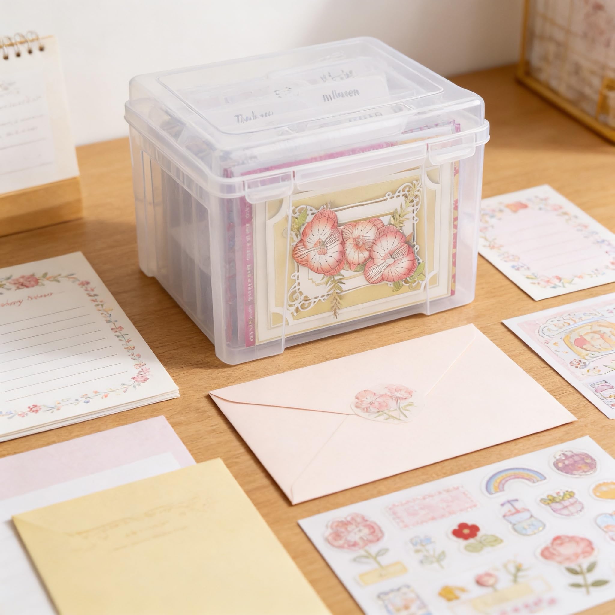 Find Scrapblooms manos mayores usando la caja con comodidad