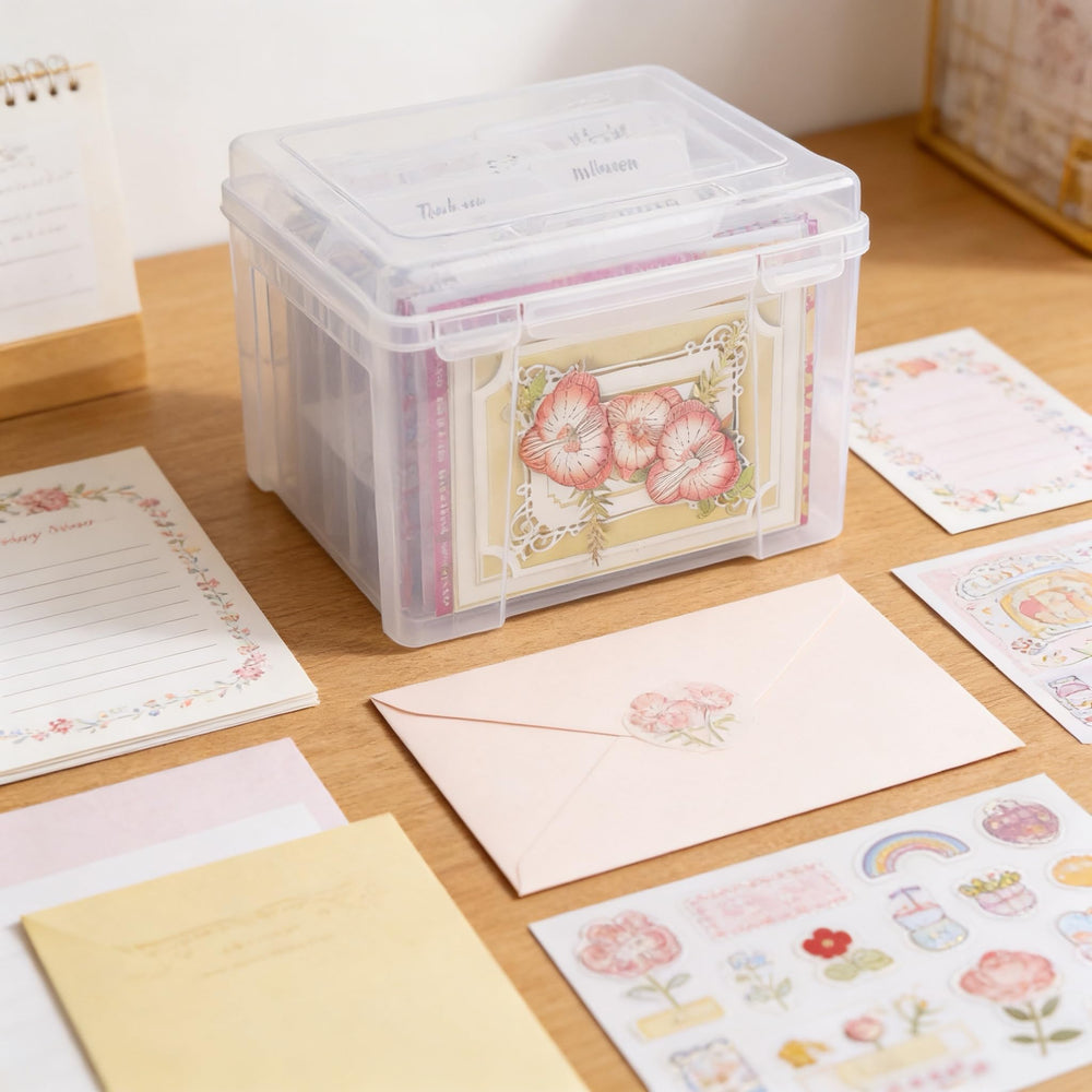 Find Scrapblooms manos mayores usando la caja con comodidad