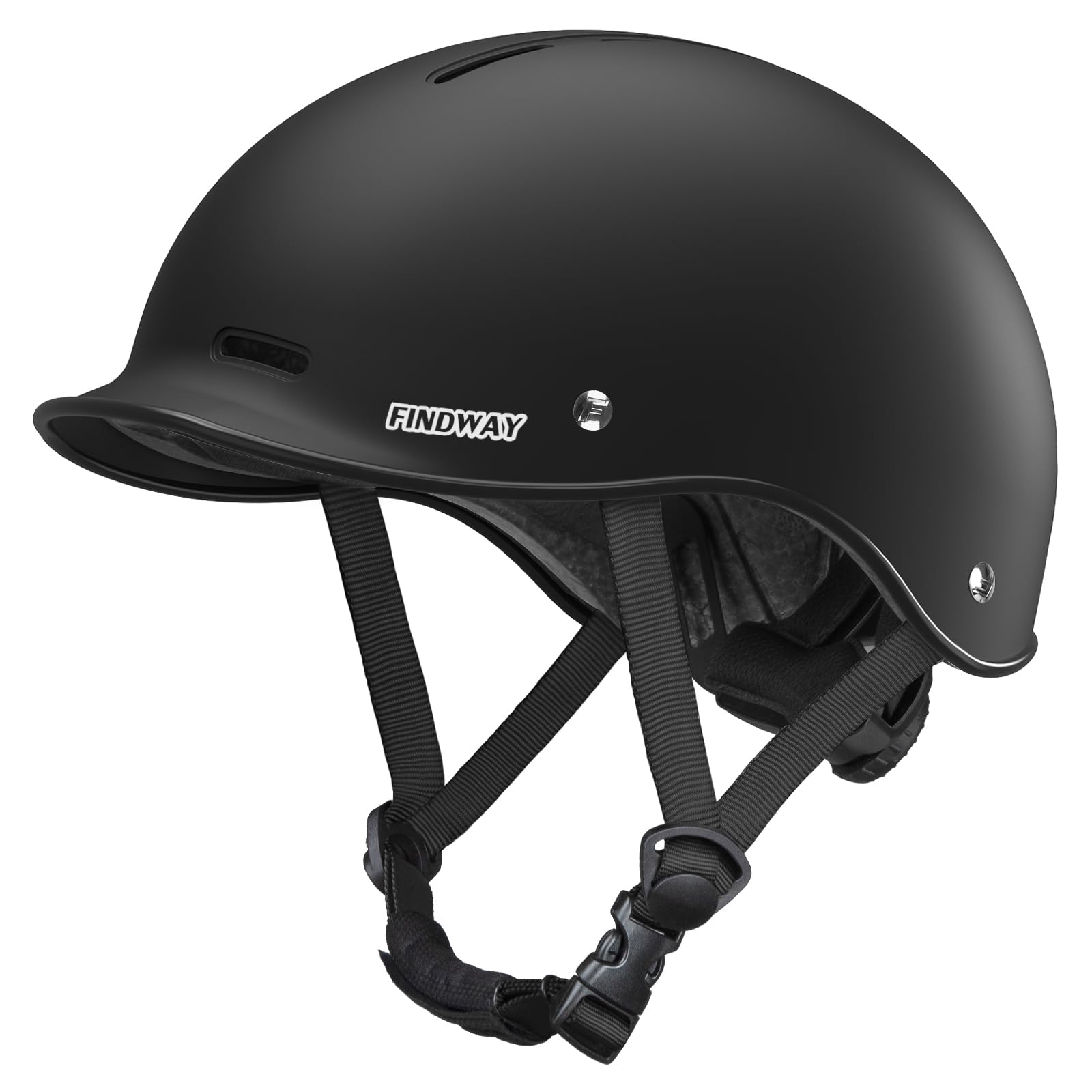 findway casco pro vista frontal mostrando diseño urbano y ajuste cómodo