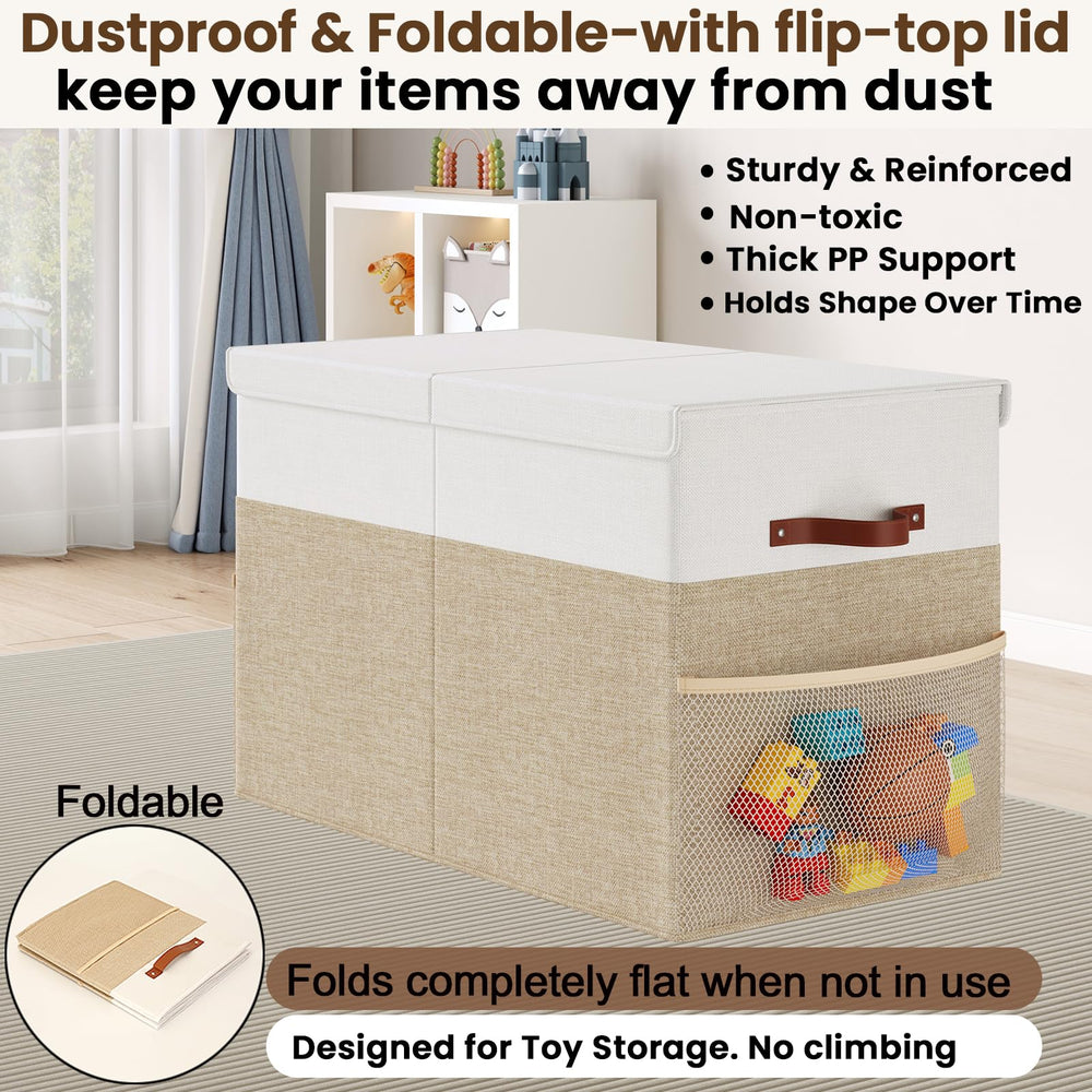 Fineonly interior full of toys showing generous capacity benefit