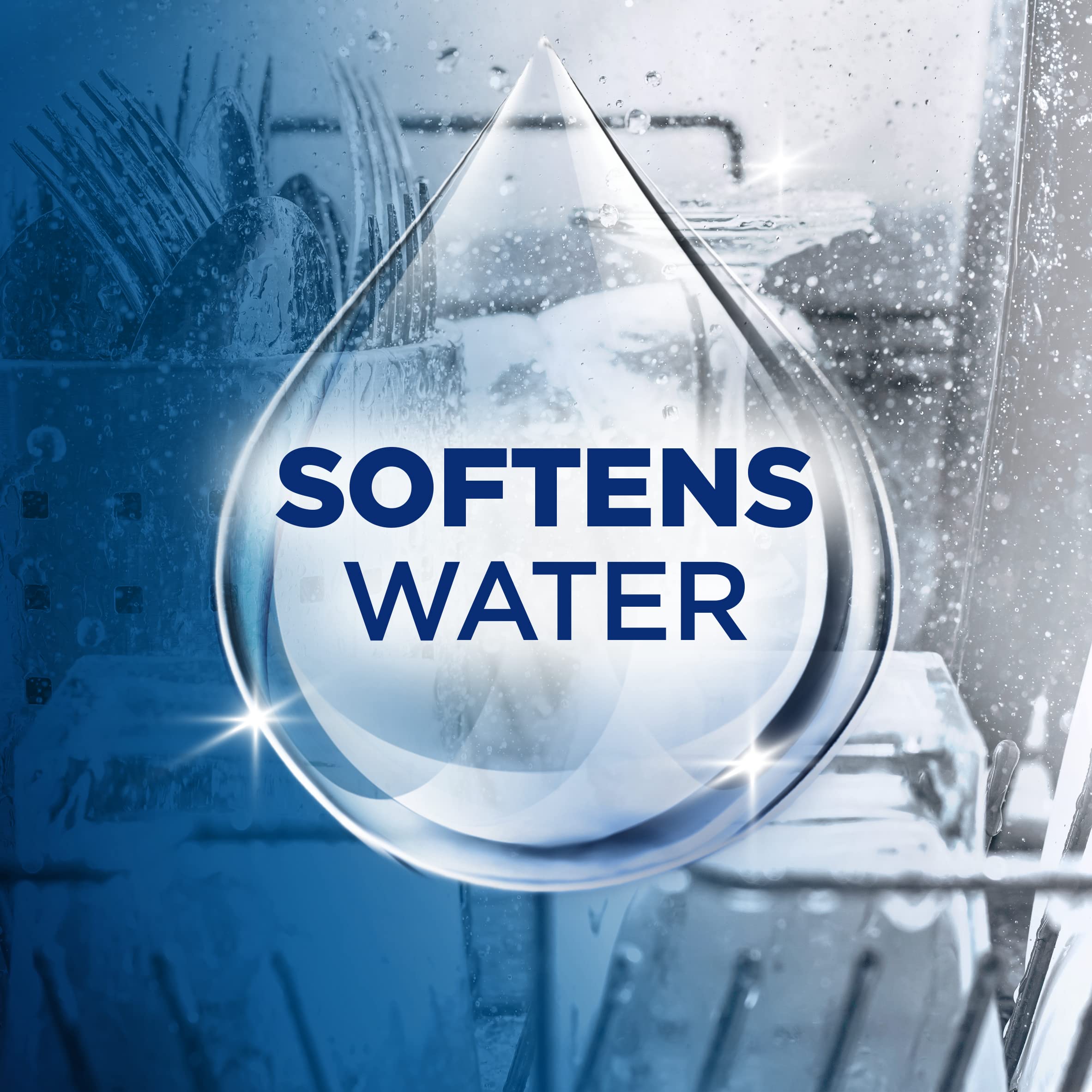 Finish sal etiqueta con instrucciones claras y beneficio de pureza