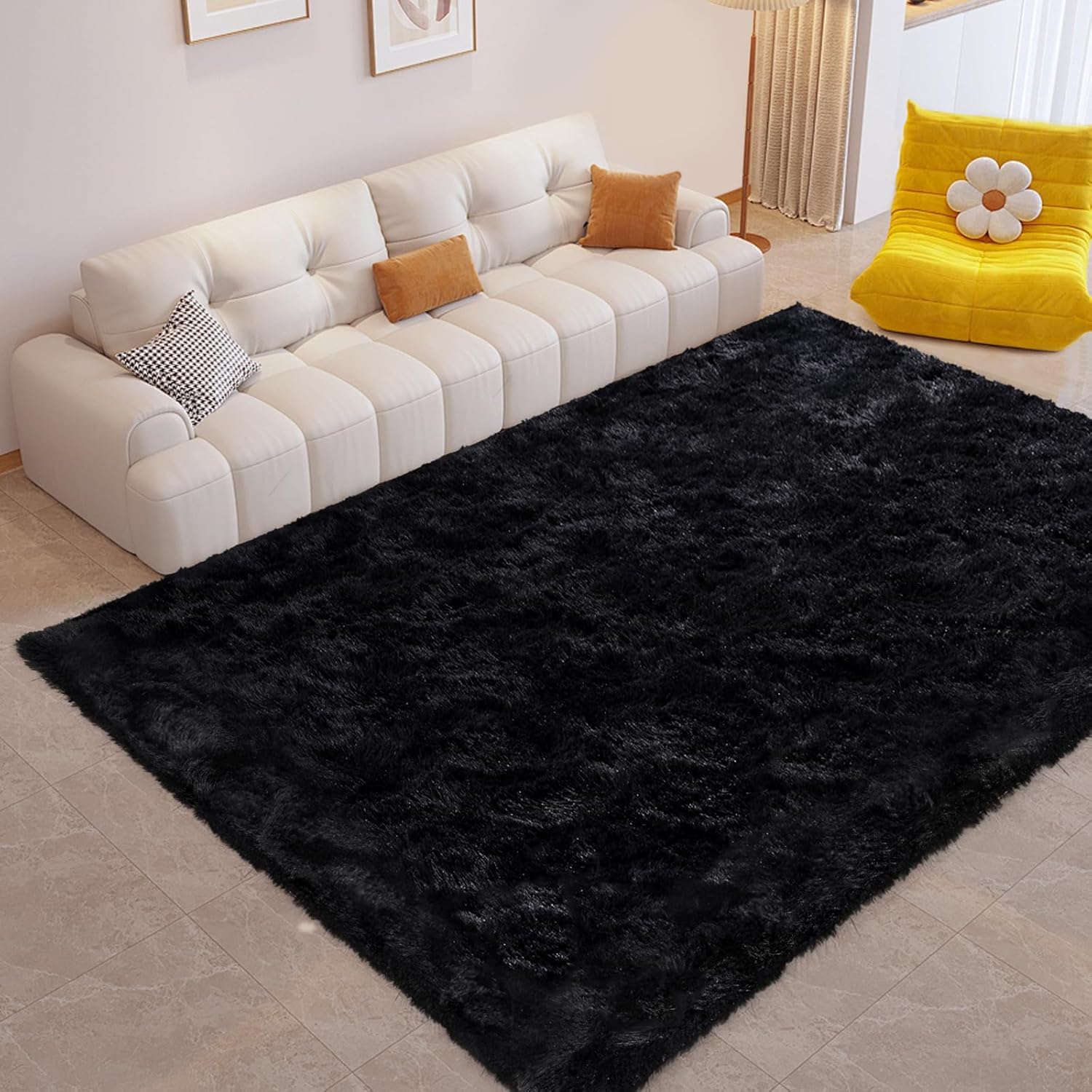 FinRèc Home alfombra 4x6 vista frontal elegante y acogedora