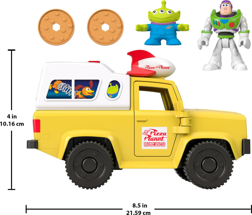 Fisher-Price camión en uso por niño, muestra interacción y diversión en juego social