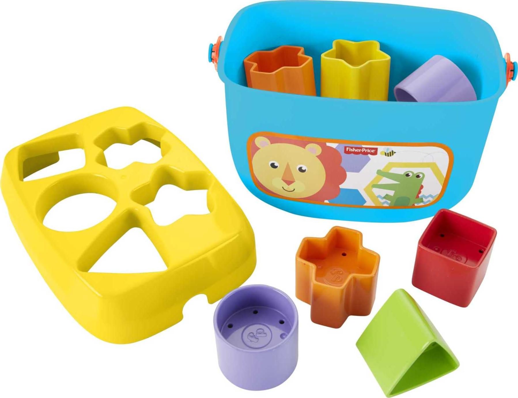 Fisher-Price comparación de tamaño con manos de adulto, confirma piezas seguras