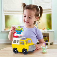 Fisher-Price detalle de la nave giratoria en el techo que permite juego rotatorio creativo