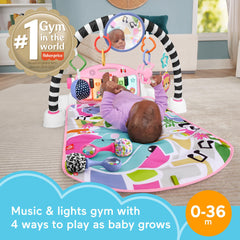 Fisher-Price primer plano de teclas iluminadas que fomentan interacción musical