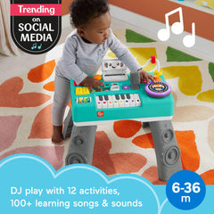 Fisher-Price detalle de las 8 teclas del piano que promueven coordinación manual